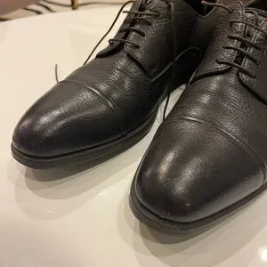 Ermenegildo Zegna Mens Chocolate brwn Laceup Shoes Ermenegildo Zegna | Shoes | Ermenegildo Zegna Mens Chocolate  main image 3